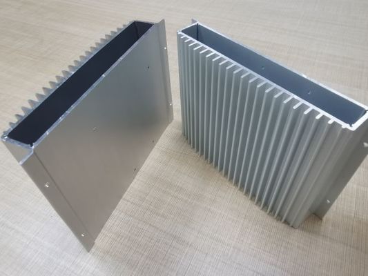 Fitting Cooling Extruded Aluminium Profiles Parts 6063 T5 For Radiator